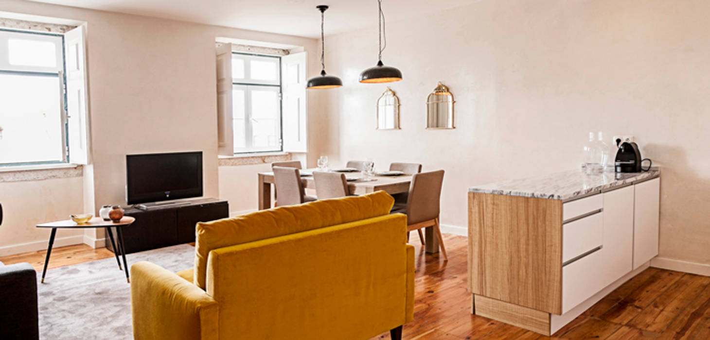 Dining room Salas de jantar ecléticas por Staging Factory Eclético