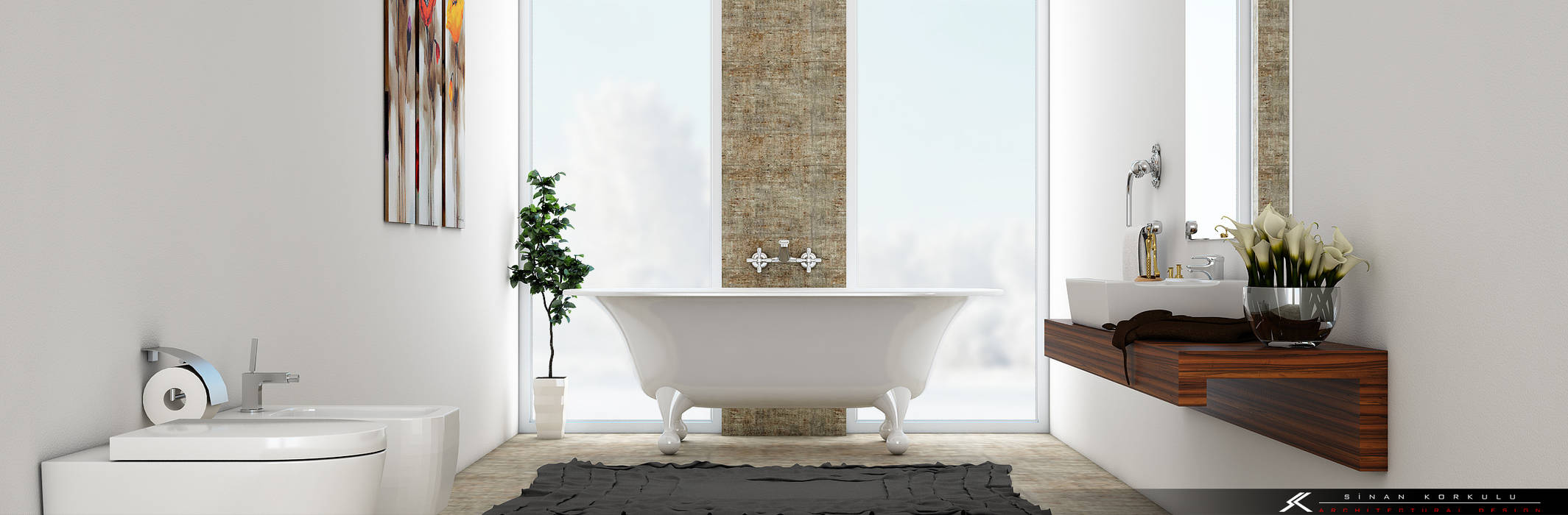 homify Modern Banyo