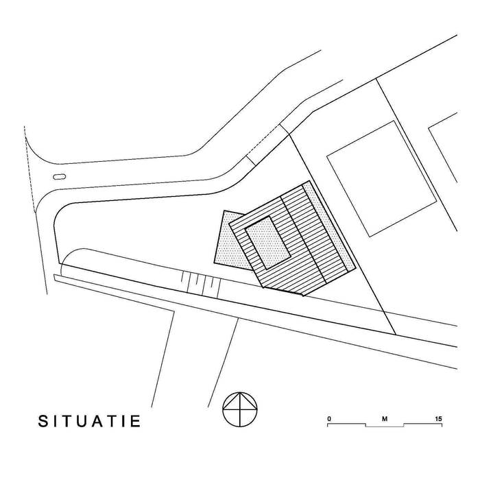 situatietekening Villa Delphia