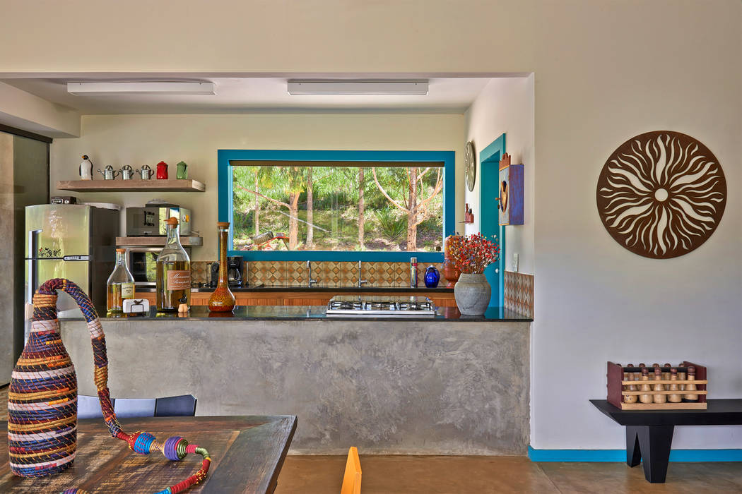 Sítio Ouro Preto - 32.000 m², Beth Marquez Interiores Beth Marquez Interiores Rustic style kitchen