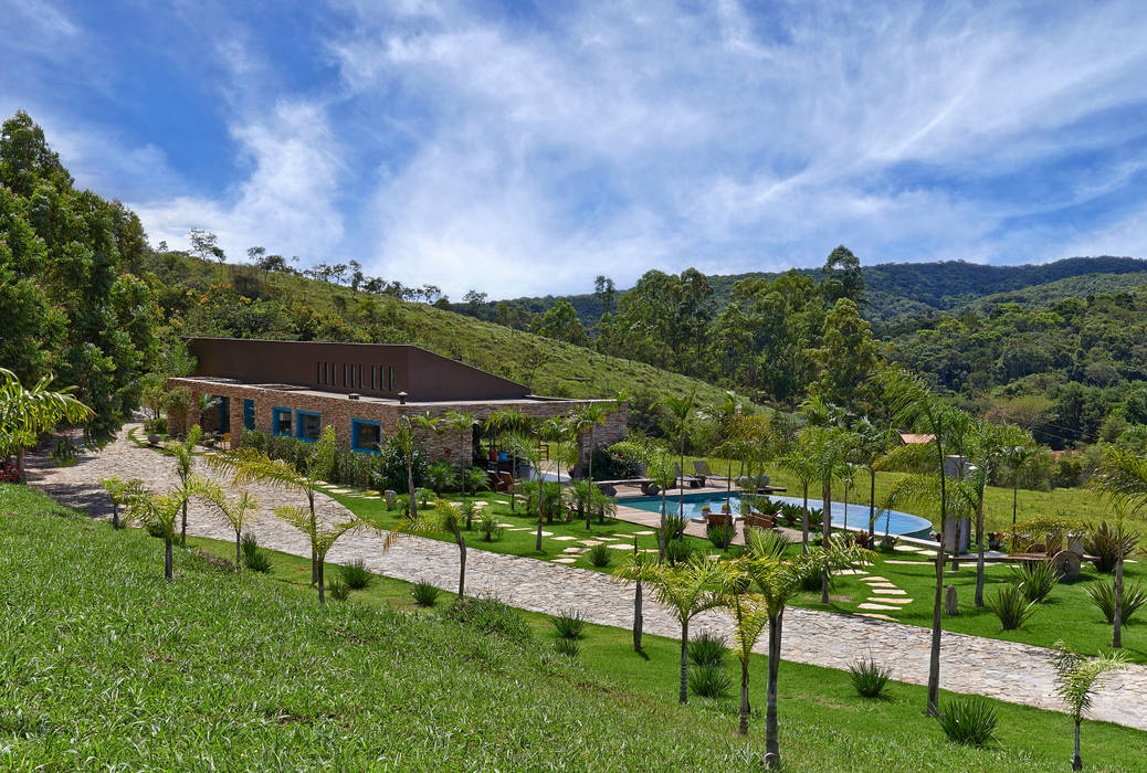 Sítio Ouro Preto - 32.000 m², Beth Marquez Interiores Beth Marquez Interiores 房子