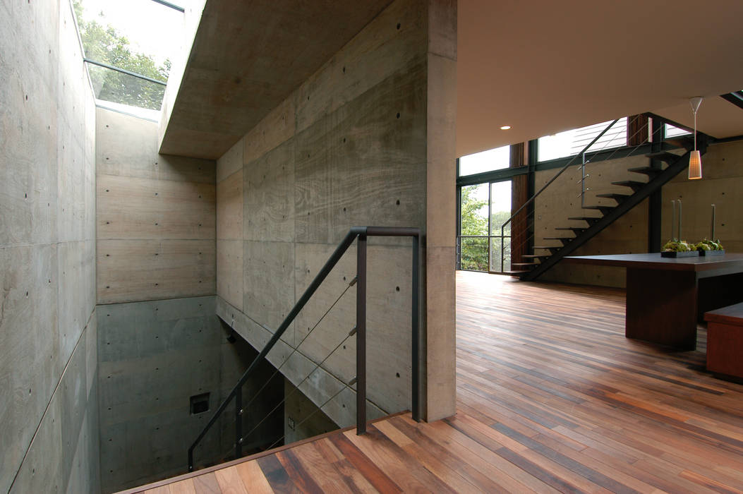 世田谷・桜の住宅, 井上洋介建築研究所 井上洋介建築研究所 Modern Living Room