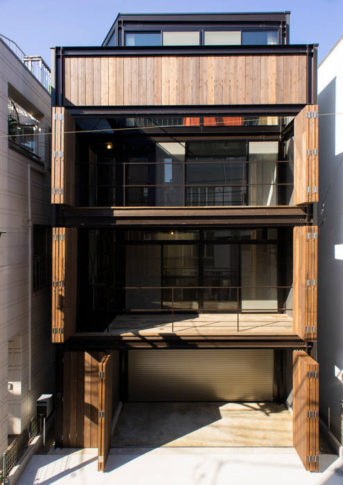 A-sign Building, 井上洋介建築研究所 井上洋介建築研究所 Modern Houses