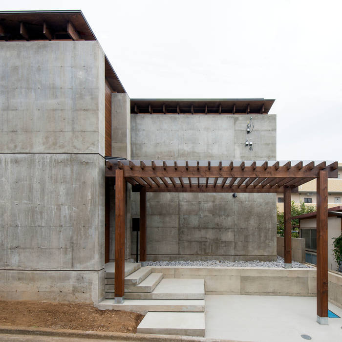 中浦和の住宅, 井上洋介建築研究所 井上洋介建築研究所 モダンな 家