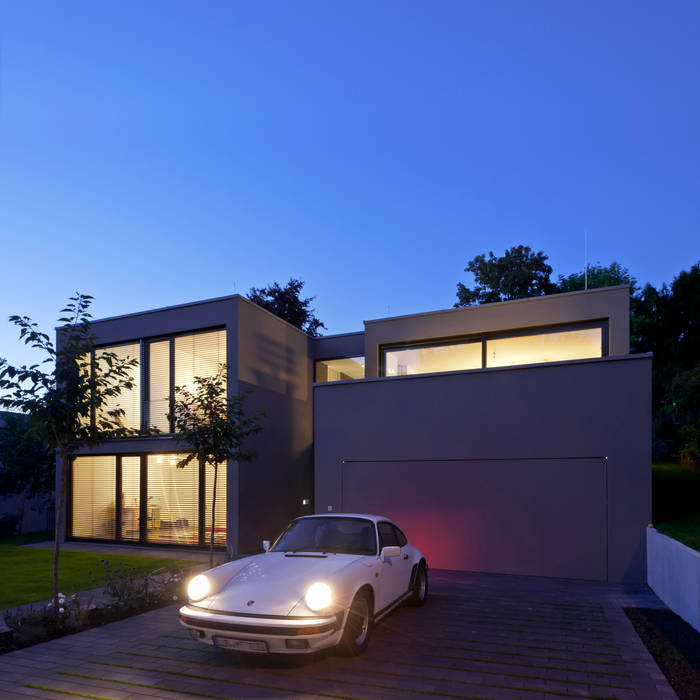 Einfamilienhaus G, Architekturbüro Dongus Architekturbüro Dongus 모던스타일 주택