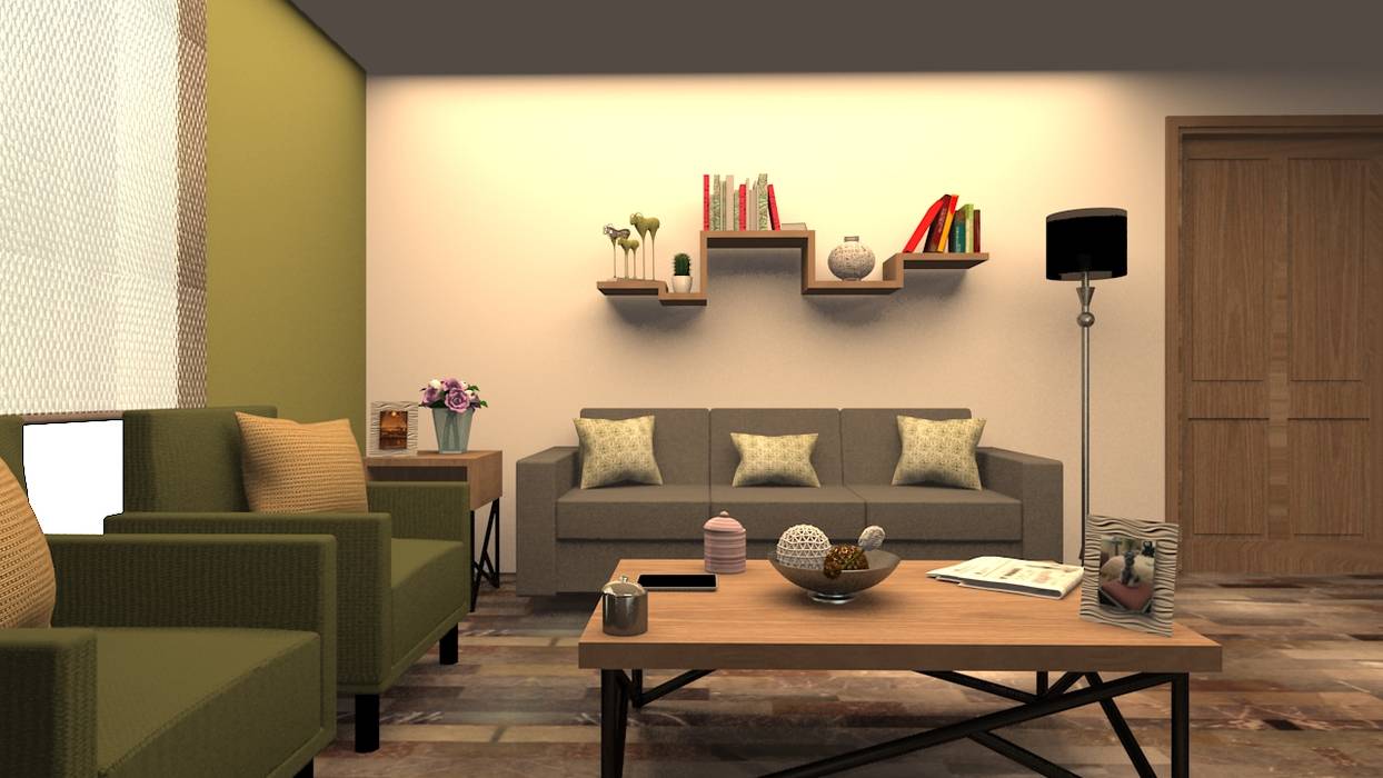 NIEVES, ARDIN INTERIORISMO ARDIN INTERIORISMO Modern living room