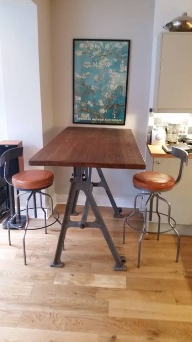 High Kitchen Table V I Metal Ltd Industrial style kitchen Tables & chairs