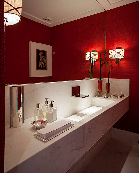 apartamento Cidade Jardim, korman arquitetos korman arquitetos Eclectic style bathrooms