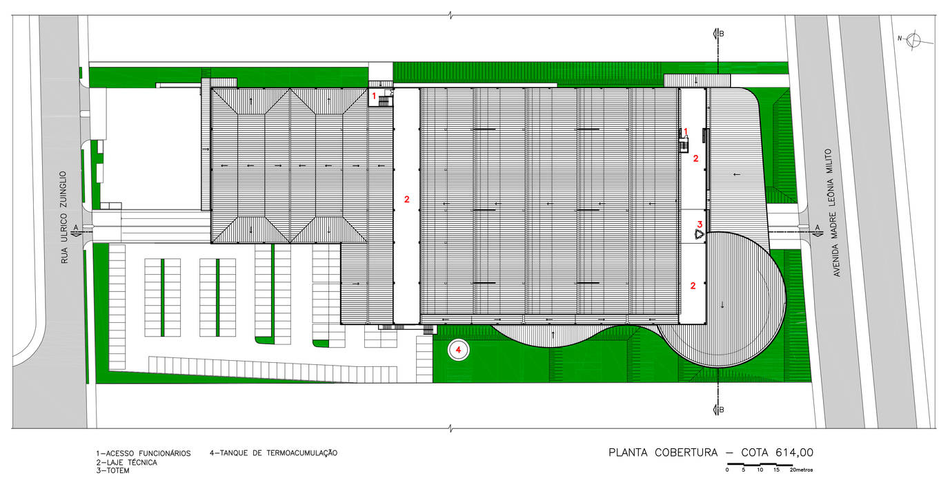 Super Center Angeloni Londrina Douglas Piccolo Arquitetura e Planejamento Visual LTDA. Espaços comerciais Espaços comerciais