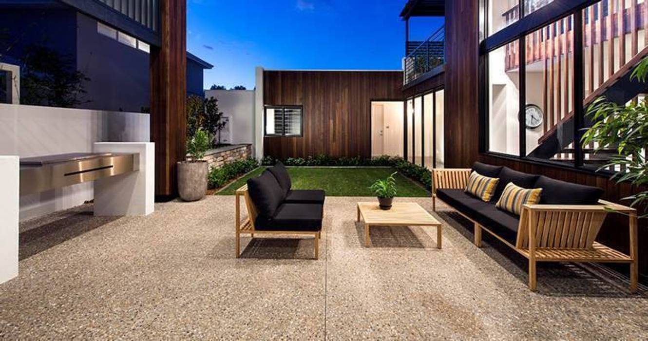 ​Alfresco, Outdoor Living, Patio, Deck by Moda Interiors, Perth, Western Australia Moda Interiors Scandinavian style balcony, veranda & terrace