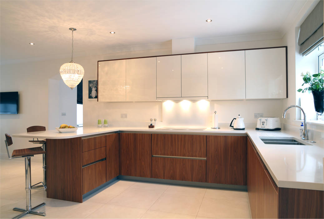 Contemporary kitchen, John Ladbury and Company John Ladbury and Company Minimalist kitchen