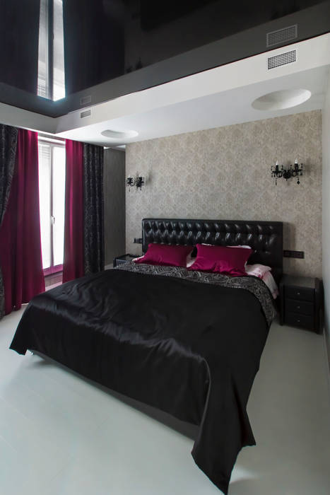 По мотивам Ар Деко, Архитектурная студия Сенчугова Алексндра Архитектурная студия Сенчугова Алексндра Modern style bedroom