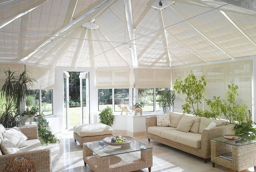 Conservatory Blind Appeal Home Shading Finestre & Porte in stile moderno Persiane & Oscuranti