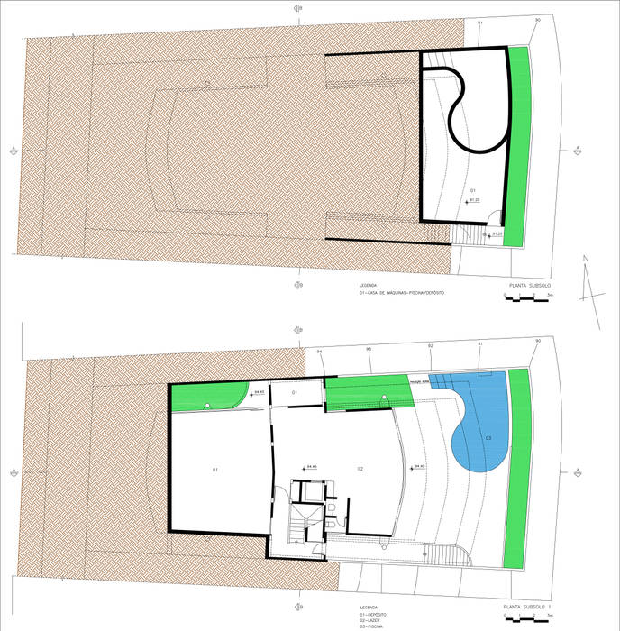 Residência Otávio Gimenes II Douglas Piccolo Arquitetura e Planejamento Visual LTDA. Casas modernas