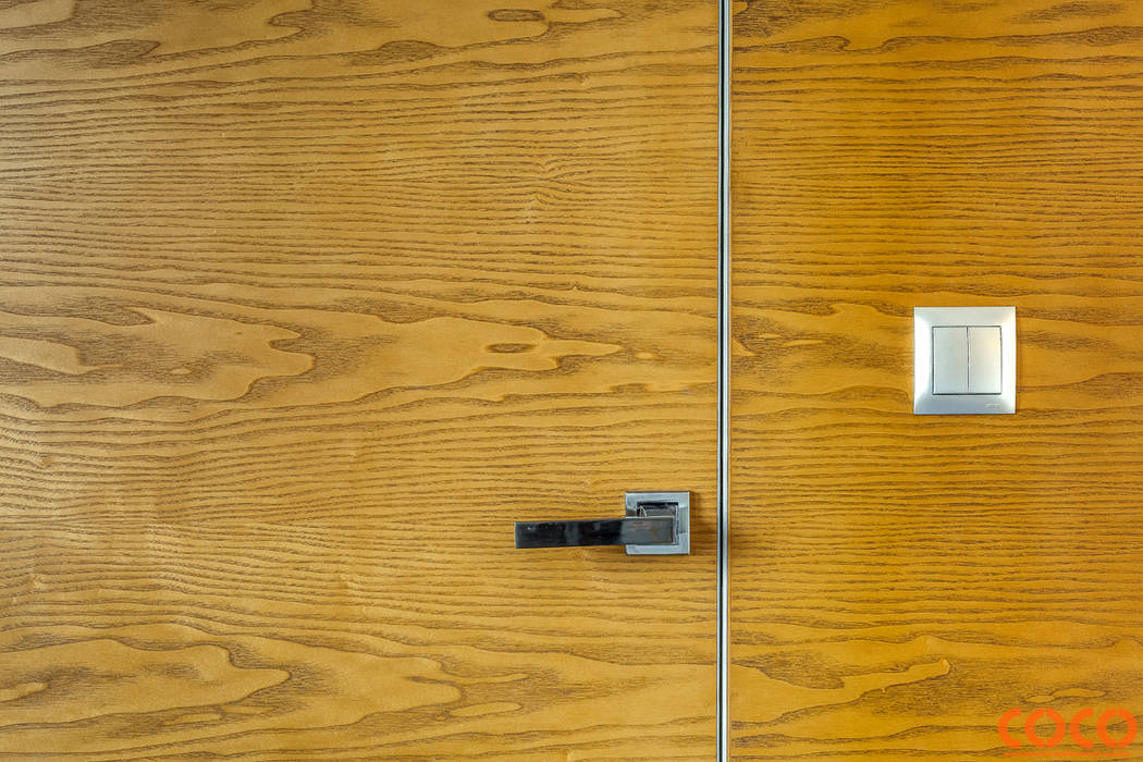 Paredes e pisos minimalistas por COCO Pracownia projektowania wnętrz Minimalista