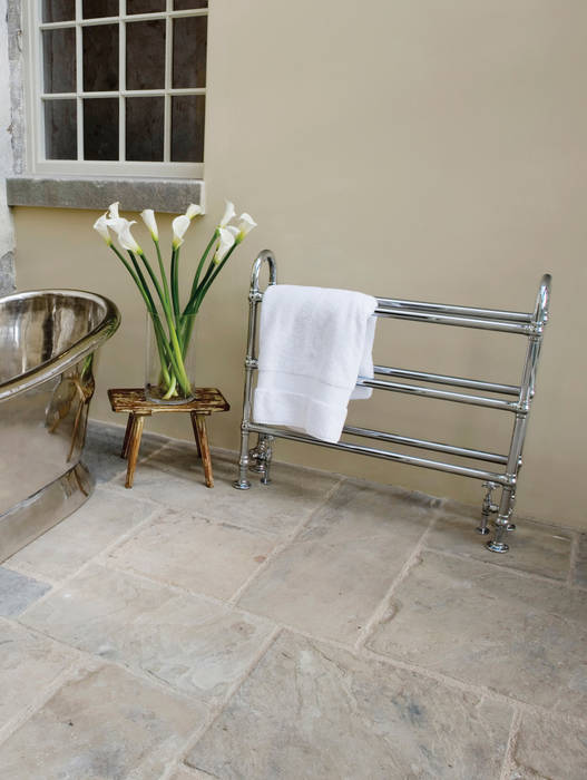 Ermine Chrome Towel Rail UKAA | UK Architectural Antiques Classic style bathroom Fittings