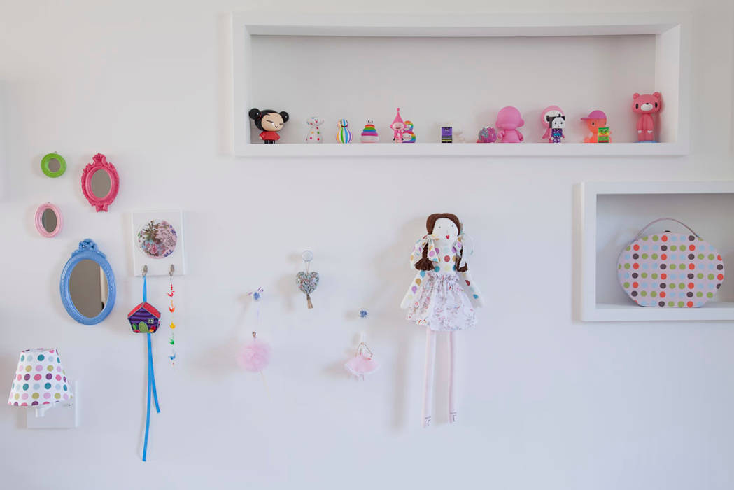 Quarto menina, Asenne Arquitetura Asenne Arquitetura Nursery/kid’s room Accessories & decoration