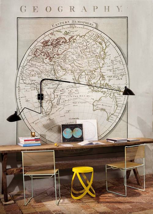 New Ceylan Wall Mural ref 4400091, Paper Moon Paper Moon 牆面 壁紙