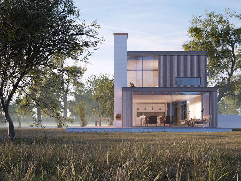 Woodpeckers, Strom Architects Strom Architects 現代房屋設計點子、靈感 & 圖片