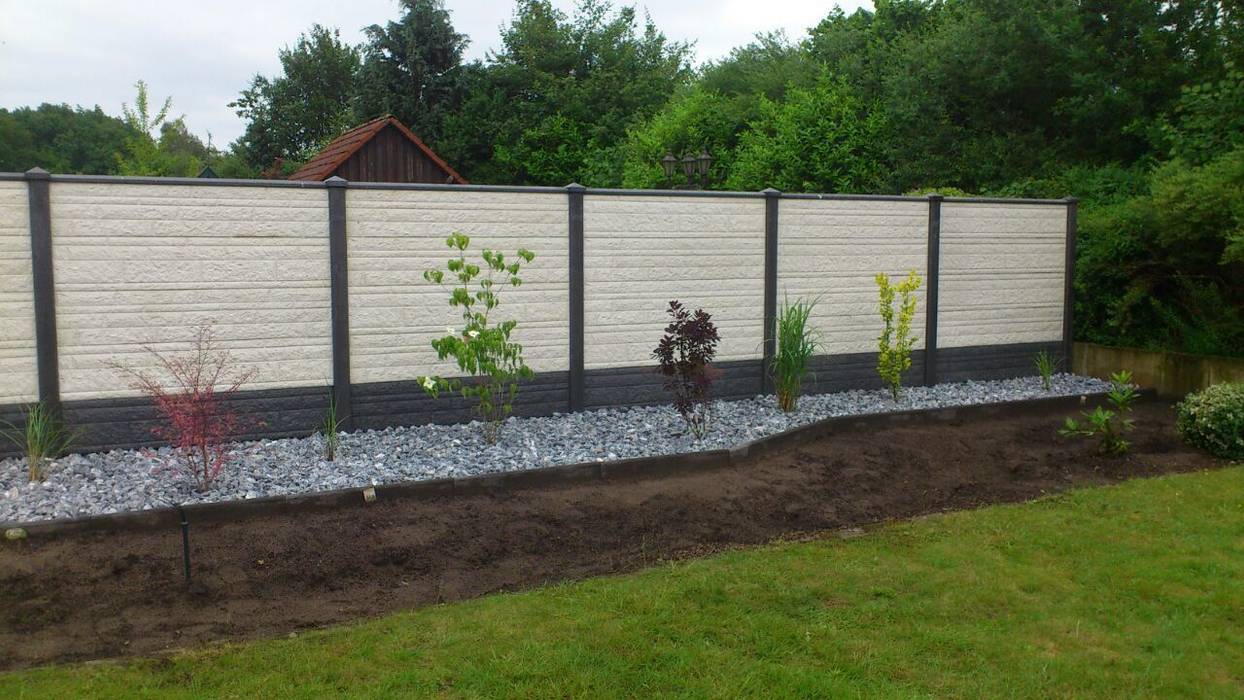 Deluxe Betonzäune, Morganland Morganland Vườn phong cách hiện đại Fencing & walls