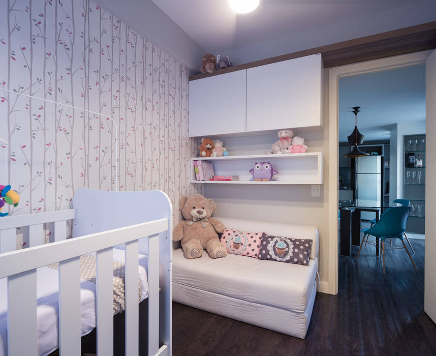 Apartamento JG, Moove Arquitetos Moove Arquitetos Modern nursery/kids room