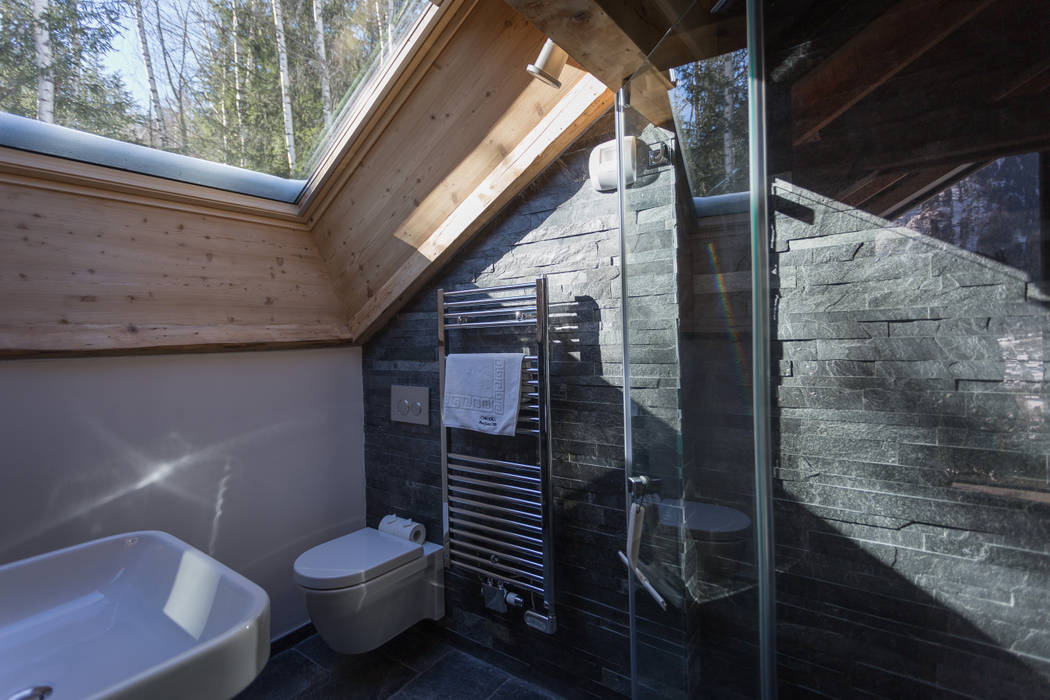 Chalet DAG, Chevallier Architectes Chevallier Architectes Modern bathroom