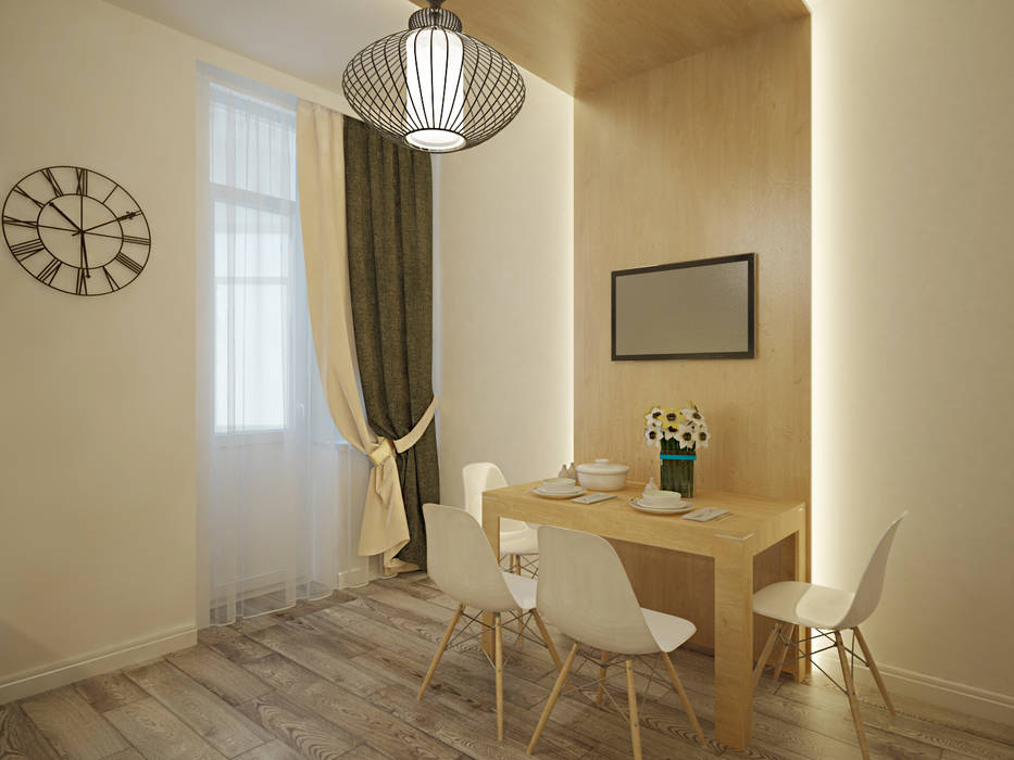 Квартира в современном минимализме, Polovets design studio Polovets design studio Cocinas de estilo minimalista