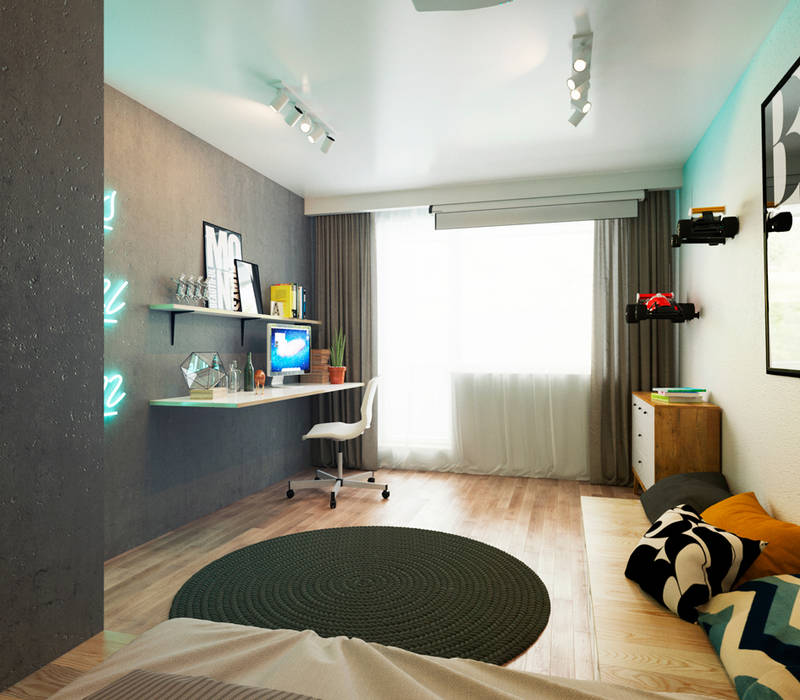 Soggiorno minimalista di IK-architects Minimalista