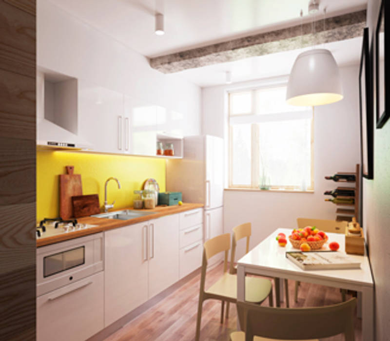 Cozinhas minimalistas por IK-architects Minimalista