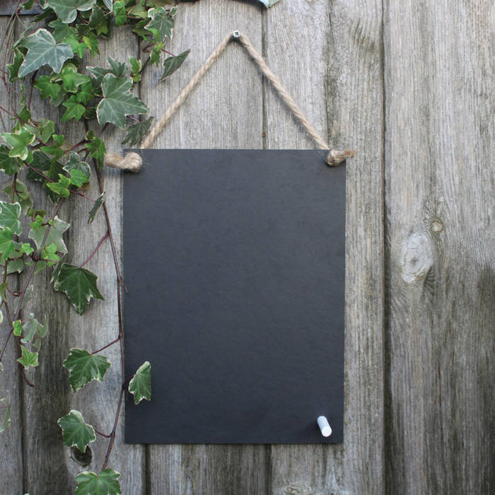 Eco Chalk Board ashortwalk Classic style gardens Accessories & decoration