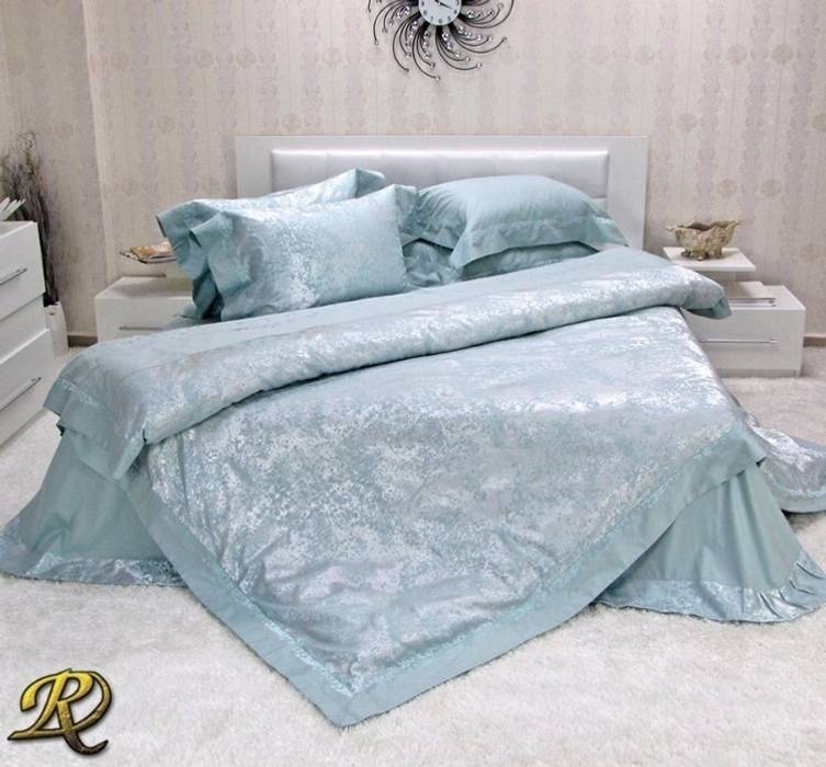 Aqua Ksenia Cotton Sateen Jacquard & Lace Roxyma Dream UK Спальня Текстиль