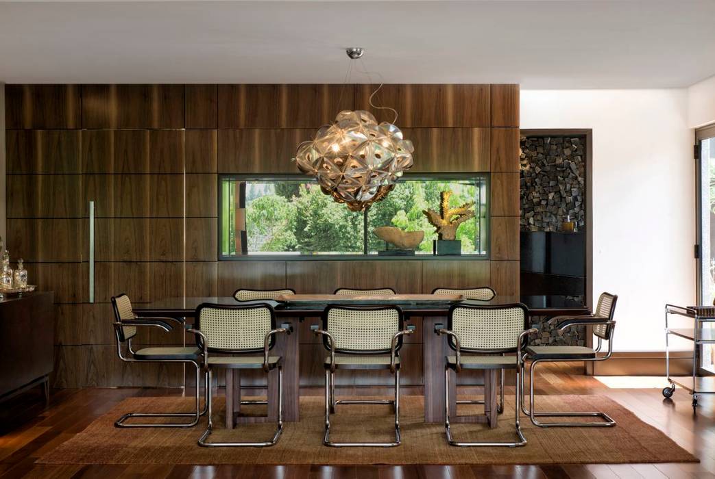 Projeto Casa Moderna - Jorge Elmor, Elmor Arquitetura Elmor Arquitetura Modern dining room