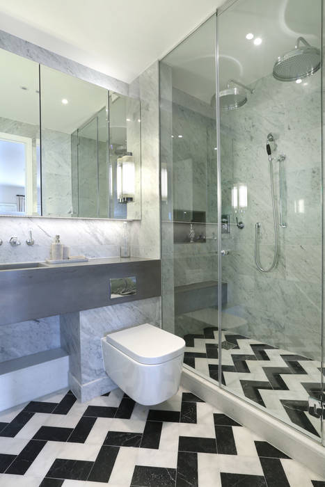 Luxury London penthouse, Alex Maguire Photography Alex Maguire Photography Modern bathroom