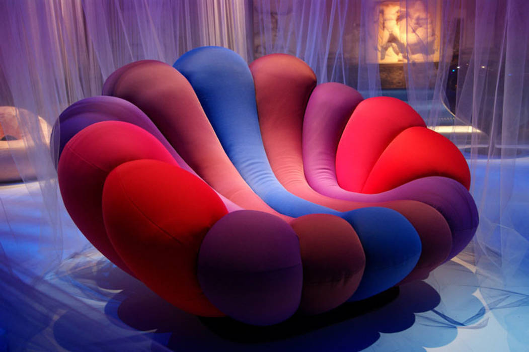 Anemone, Giancarlo Zema Design Group Giancarlo Zema Design Group Modern living room Sofas & armchairs