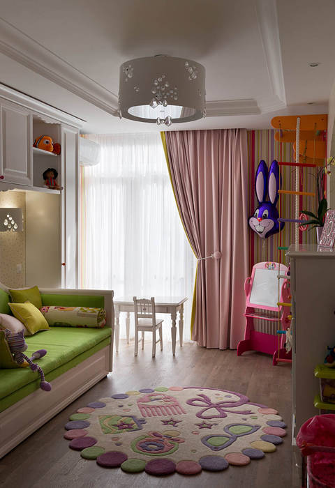 Элегантный интерьер для семьи с активным ребенком, YOUSUPOVA YOUSUPOVA Дитяча кімната