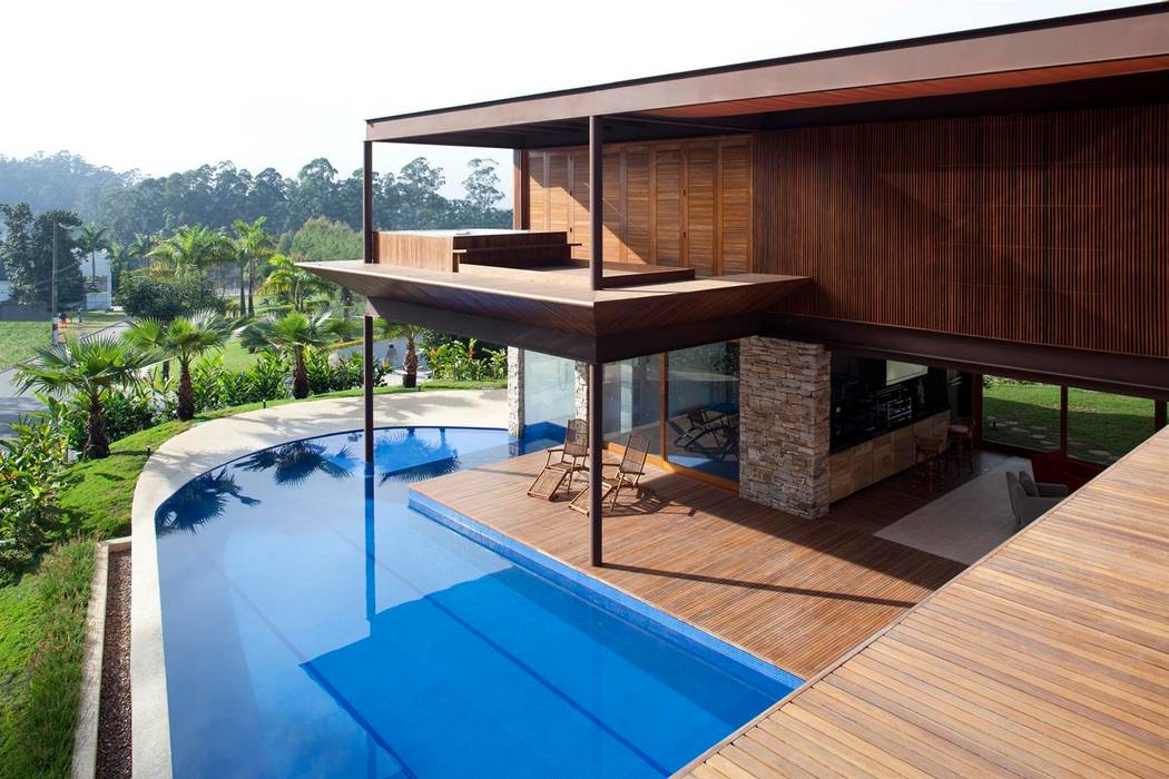 MAN, Gálvez & Márton Arquitetura Gálvez & Márton Arquitetura Casas modernas Plantar,Prédio,Piscina,Madeira,Sombra,Água,Design de interiores,Mobília ao ar livre,Árvore,Andar