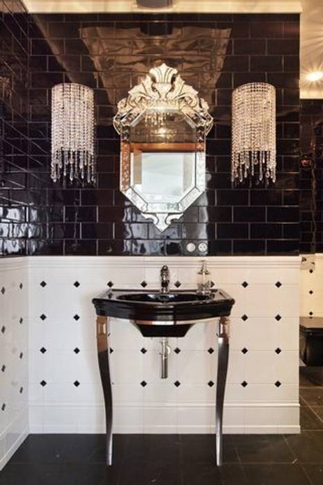 Янтарный дождь, D&A INTERIORS D&A INTERIORS Classic style bathroom