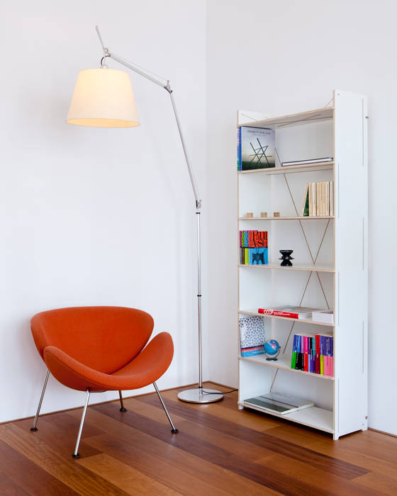 Scene Shelves Studio Toon Welling Minimalistische studeerkamer Kasten & planken