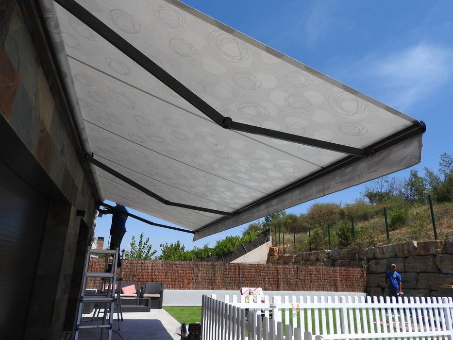 Toldo de 7.00 x 2.50 mts, Tendals Egara Tendals Egara Modern Garden