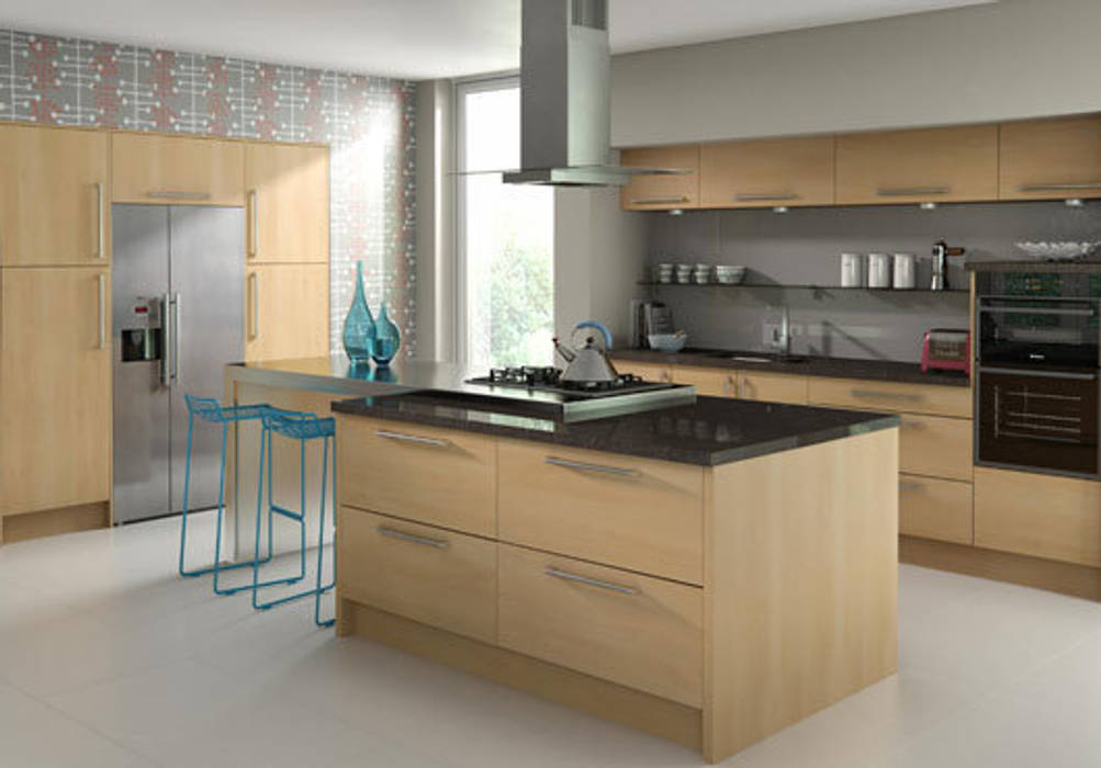 DM Design Beech Range Door homify Modern kitchen