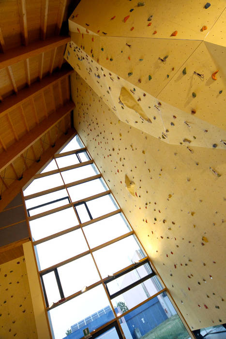 Palestra di arrampicata sportiva indoor, Andrea Martinelli Architetto Andrea Martinelli Architetto Modern Fitness Odası Fitness Odası
