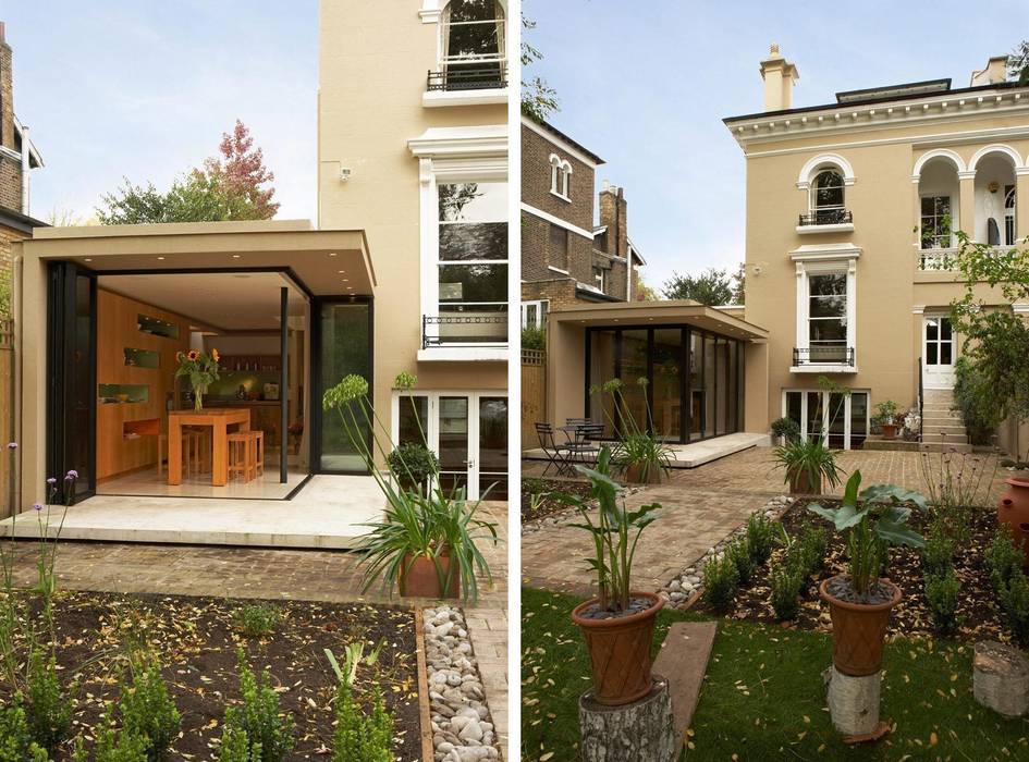 Canonbury House - 2 Jonathan Clark Architects Casas de estilo minimalista