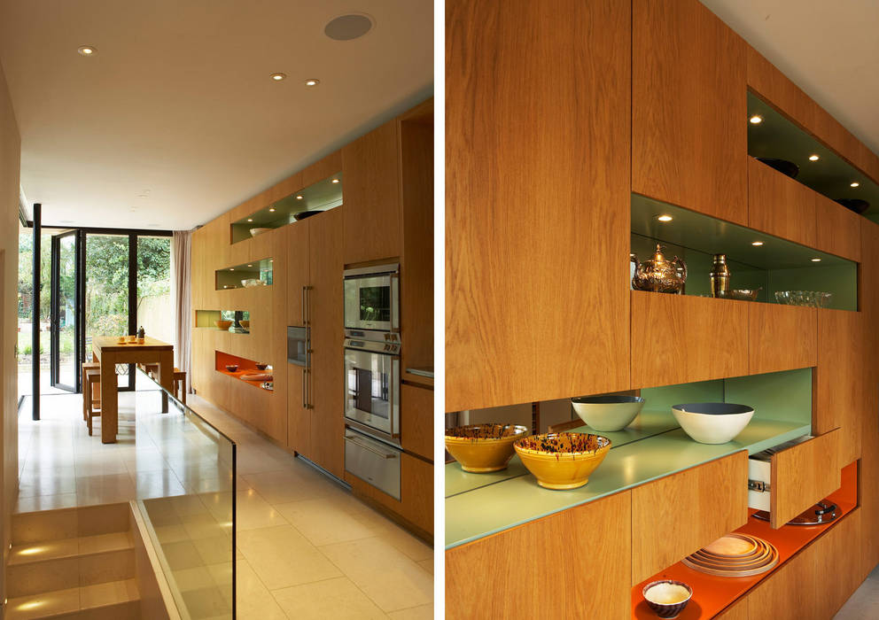 Canonbury House - 3 Jonathan Clark Architects Cocinas de estilo minimalista