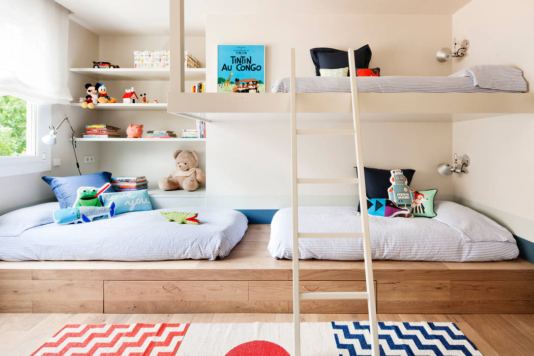 Dormitorio infantil A! Emotional living & work Cuartos de los chicos