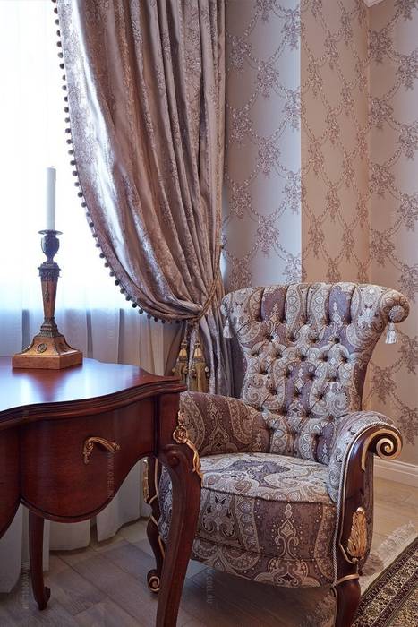 Спальная комната ODEL Спальня в классическом стиле дом,классический стиль,мебель,Стол для макияжа