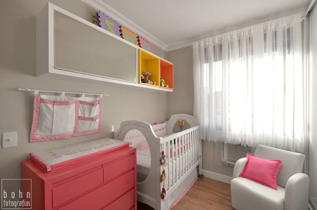 dormitório infantil, quartinho de bebê ABHP ARQUITETURA Quarto infantil moderno