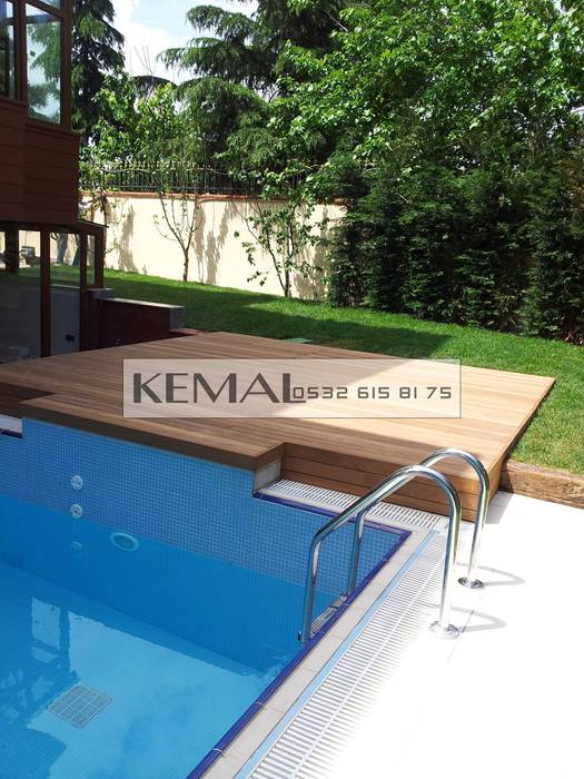 deck zemin ve cephe kaplama, konutahsap konutahsap Taman Tropis Swim baths & ponds