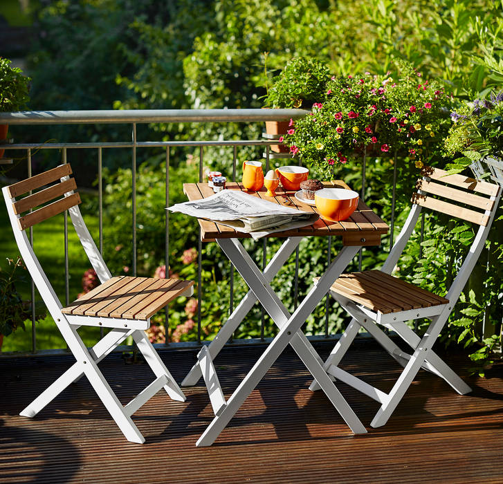 Set Design BUTLERS Gartenkatalog 2015 Rasa en Détail Skandinavischer Balkon, Veranda & Terrasse Möbel