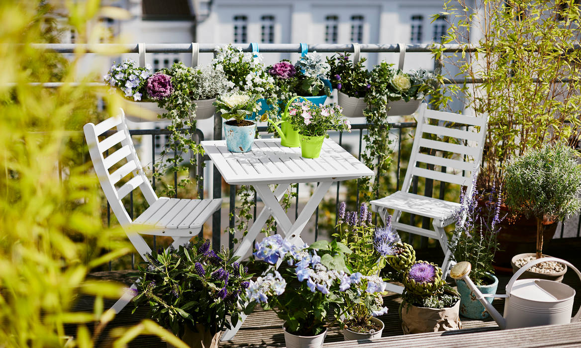 Set Design BUTLERS Gartenkatalog 2015 Rasa en Détail Balkon, Veranda & Terrasse im Landhausstil Möbel