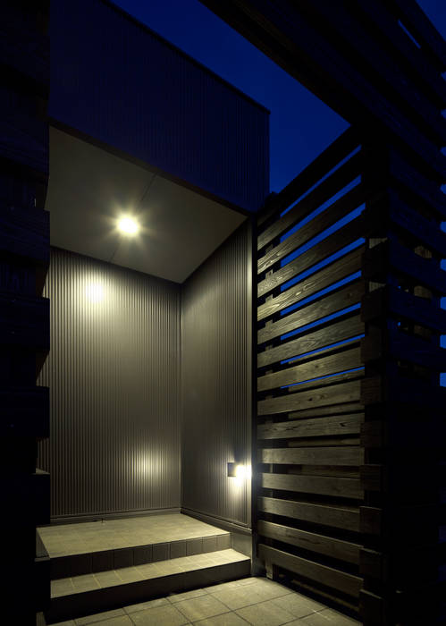 筑後の家, 那波建築設計 NABA architects 那波建築設計 NABA architects Modern Houses